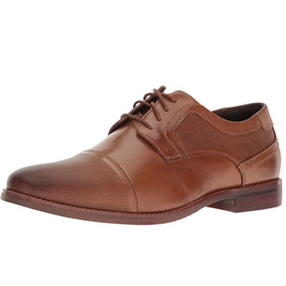 rockport men's style purpose cap blucher oxford